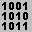 01010 101010 011010 Binary Clock