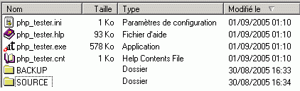 Example of update directory
