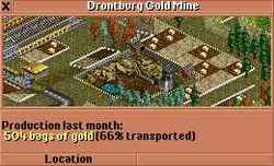 Gold Mine at Drontburg with high production