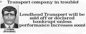Lendhead Transport in financial problems