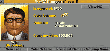 Company status of WWW Transport