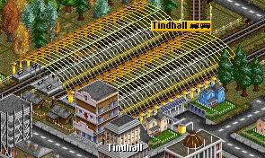 The new Tindhall Railroad Station
