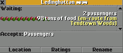 98 tons of food